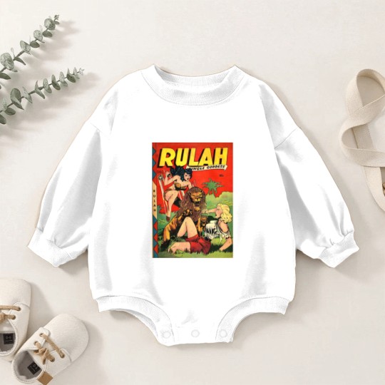 Discover Rulah Jungle Goddess Comic Cover - Comics - Baby Romper Sweatshirts