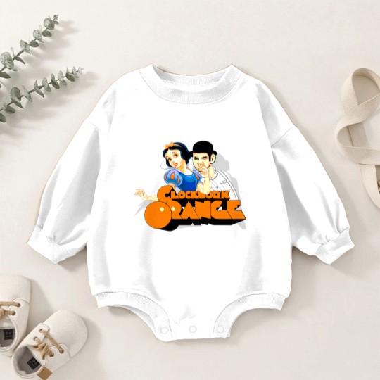 Discover Orange Snow - Clockwork Orange - Baby Romper Sweatshirts