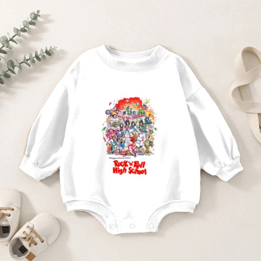 Discover Rock 'n' Roll High School - Punk - Baby Romper Sweatshirts