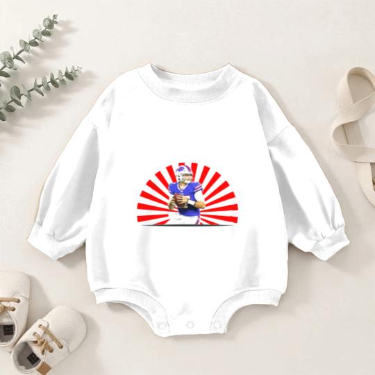 Discover Funny Josh Allen Baby Romper Sweatshirts