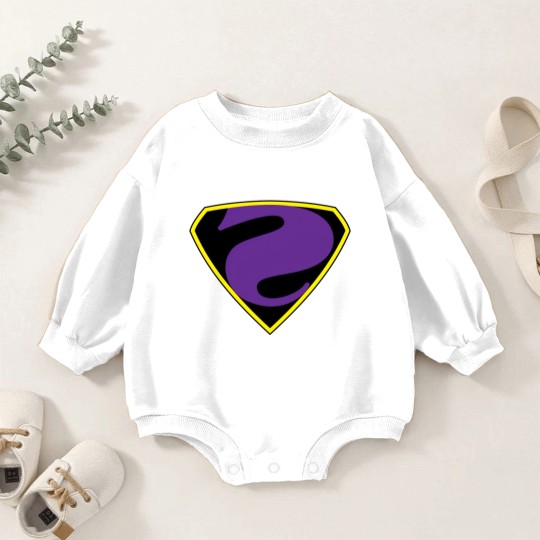 Discover 1940s Max Fleischer Bizarro - Superman - Baby Romper Sweatshirts