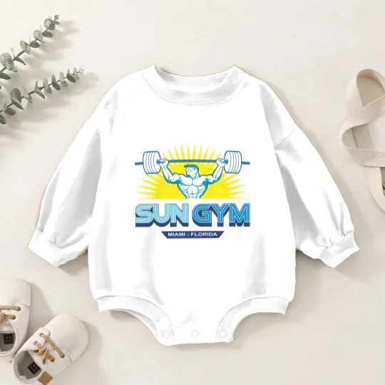 Discover sun gym Baby Romper Sweatshirts Baby Romper Sweatshirts