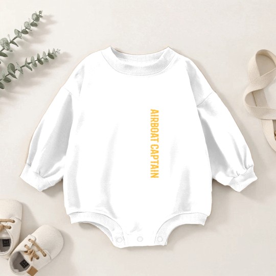 Discover Airboat American Flag, airboating Baby Romper Sweatshirts