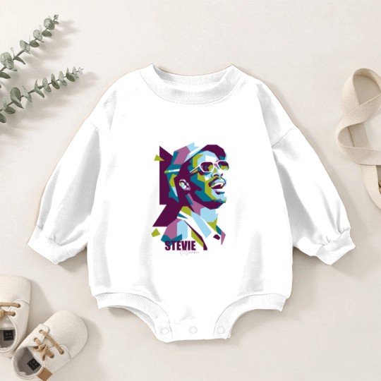 Discover Stevie Wonder Popart - Stevie Wonder - Baby Romper Sweatshirts
