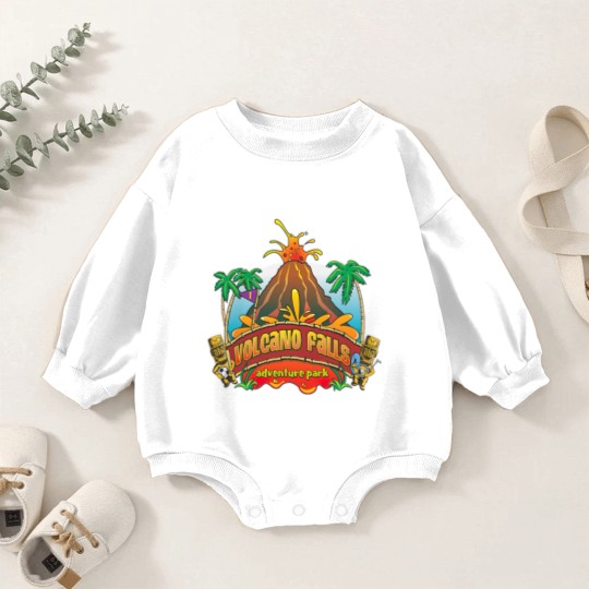 Discover VOLCANO FALLS ADVENTURES Baby Romper Sweatshirts