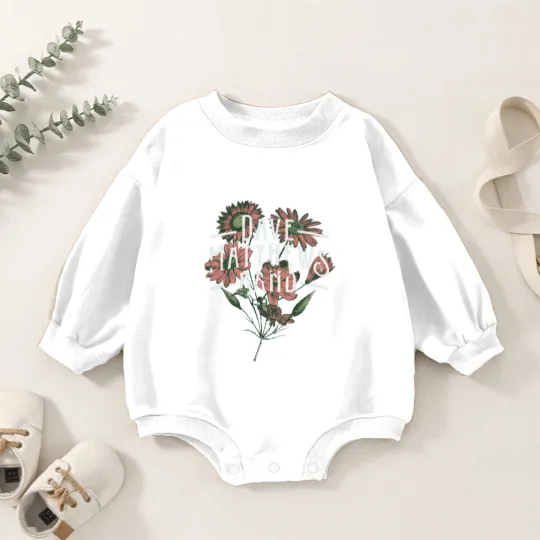 Discover Dave Matthews Band Flowers Baby Romper Sweatshirts