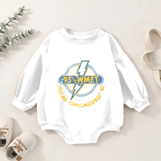 Discover Chicagofest WMET - Chicago - Baby Romper Sweatshirts