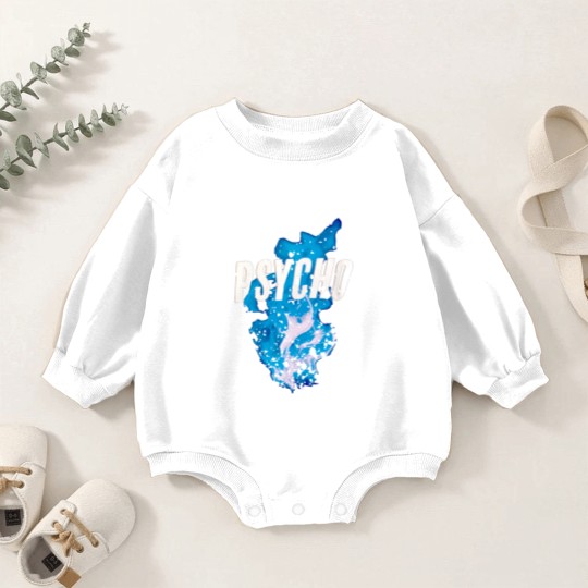 Discover Psycho Blue Fire - Dave Psychodrama - Baby Romper Sweatshirts