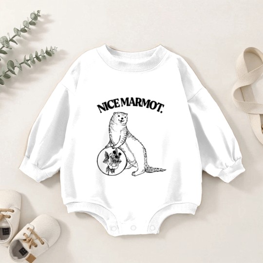 Discover Nice Marmot - The Big Lebowski - Baby Romper Sweatshirts