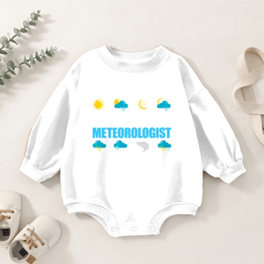 Discover Future Meteorologist Children Weather Forecaster Baby Romper Sweatshirts