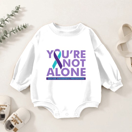 Discover Suicide Awareness Prevention Baby Romper Sweatshirts