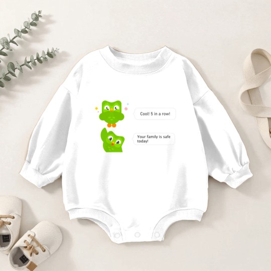 Discover Evil Duo Meme - Duolingo - Baby Romper Sweatshirts