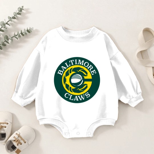 Discover Baltimore Claws - Baltimore Claws - Baby Romper Sweatshirts