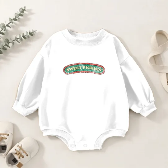 Discover Sweet Pickles - Sweet Pickles - Baby Romper Sweatshirts