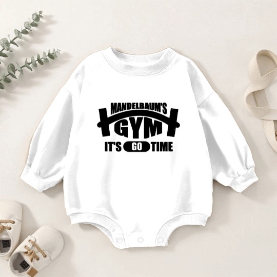Discover Seinfeld Mandelbaum's Gym - Mandelbaums Gym - Baby Romper Sweatshirts