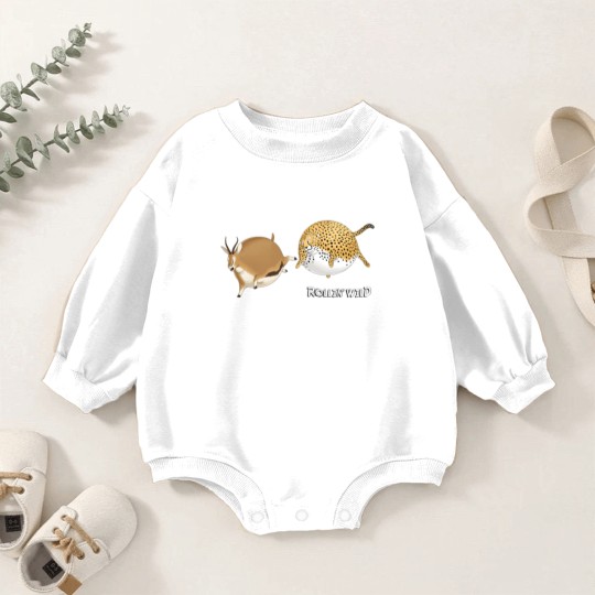 Discover Rollin' Wild - the chase Baby Romper Sweatshirts