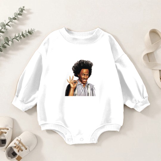 Discover Hi, I'm Buh-wheat! OTAY! - Eddie - Baby Romper Sweatshirts