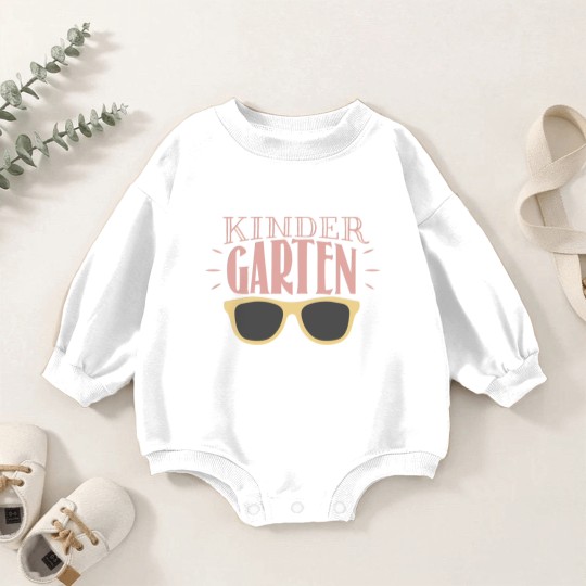 Discover Back to School Baby Romper Sweatshirts