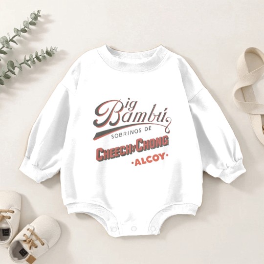 Discover Cheech and Chong's Big Bambu Baby Romper Sweatshirts