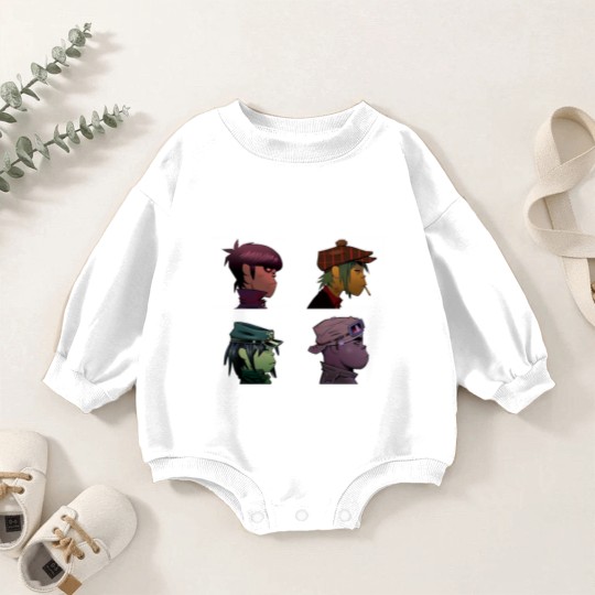 Discover Gorillaz Demon Days  Baby Romper Sweatshirts Baby Romper Sweatshirts