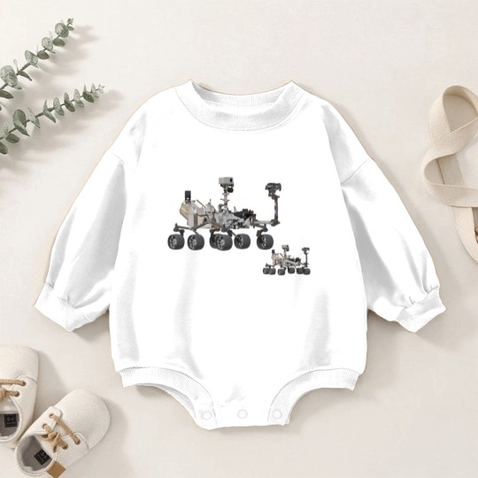 Discover mars curiosity rover Baby Romper Sweatshirts