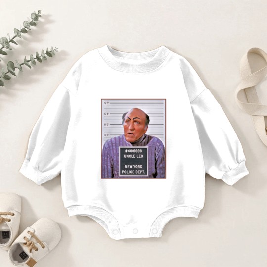Discover Uncle Leo Mugshot - Seinfeld - Baby Romper Sweatshirts