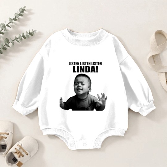 Discover listen linda Baby Romper Sweatshirts