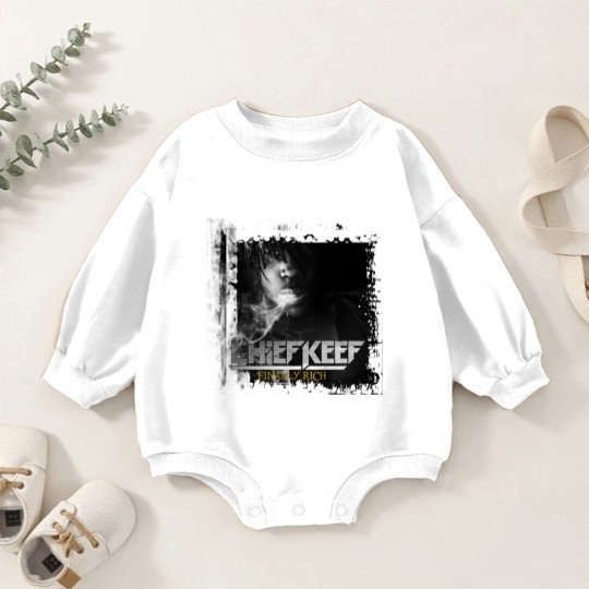 Discover Chief Keef Delux Cover Baby Romper Sweatshirts