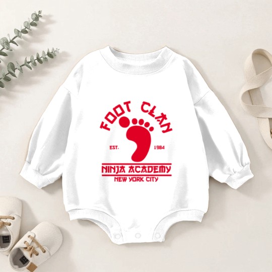 Discover Foot Clan - Cartoons - Baby Romper Sweatshirts