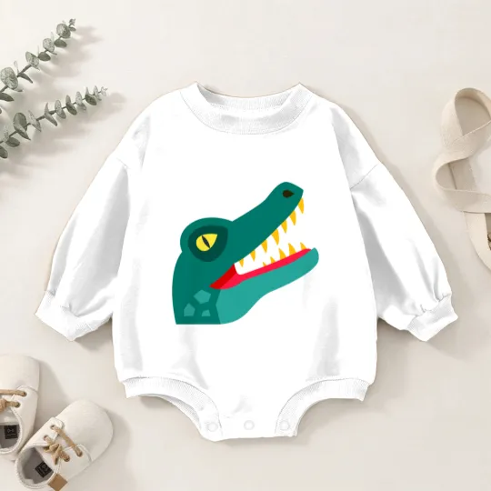 Discover Baby Romper Sweatshirts Baby Romper Sweatshirts Crocodile Baby Romper Sweatshirts