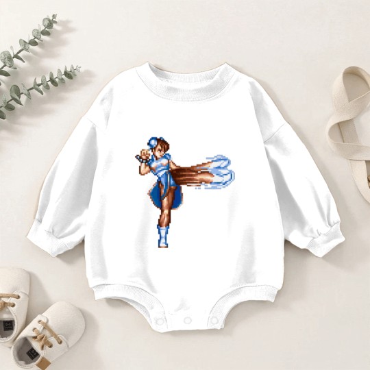 Discover Chun Li Baby Romper Sweatshirts