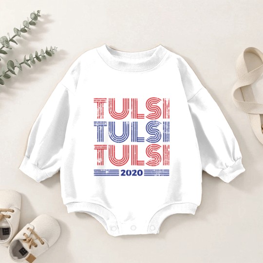 Discover Tulsi Gabbard President 2020 Campaign Baby Romper Sweatshirts