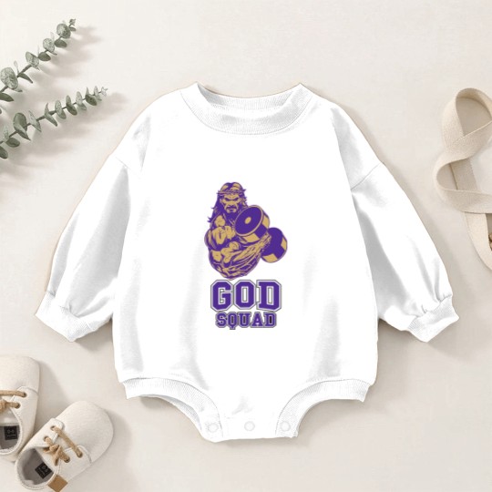 Discover Kelvin's God Squad - Righteous Gemstones - Baby Romper Sweatshirts