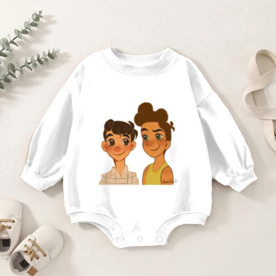 Discover Luca & Alberto - Luca - Baby Romper Sweatshirts