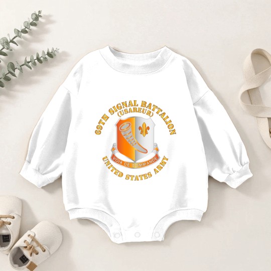 Discover Army 69th Signal Battalion USAREUR US Army Baby Romper Sweatshirts