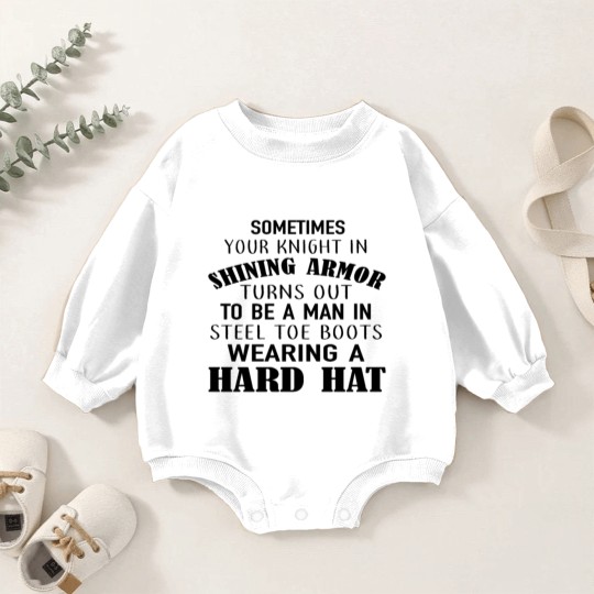 Discover sometimes your knight in shining armor turns out t Baby Romper Sweatshirts