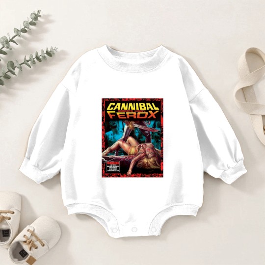 Discover Cannibal Ferox Classic Baby Romper Sweatshirts