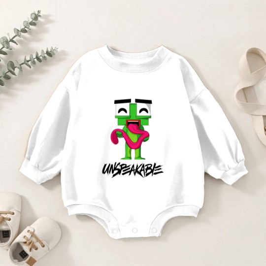 Discover Unspeakable Cartoon Art Funny Printed Painting Kids Unisex Boy Girl Baby Romper Sweatshirts Gift Baby Romper Sweatshirts