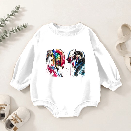 Discover Technologic-Daft Punk - Daft Punk - Baby Romper Sweatshirts