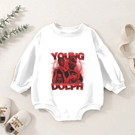 Discover Young Dolph - Young Dolph - Baby Romper Sweatshirts