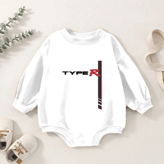 Discover TYPE R CLASSIC SPOON RACING STRIPE - Nighthawk Black - Integra Type R - Baby Romper Sweatshirts