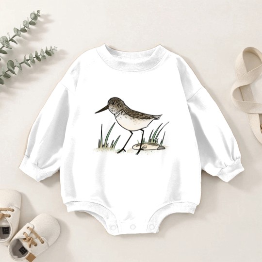 Discover Sandpiper Baby Romper Sweatshirts