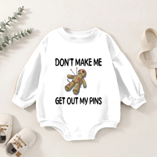 Discover Voodoo Doll Witchcraft Ritual Occult Voodoo Priest Baby Romper Sweatshirts