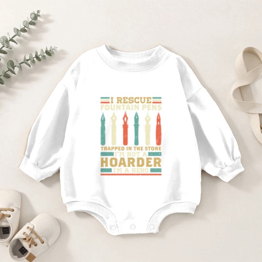 Discover Collectors Pens Ink Fountain Pen Collector Gifts Baby Romper Sweatshirts