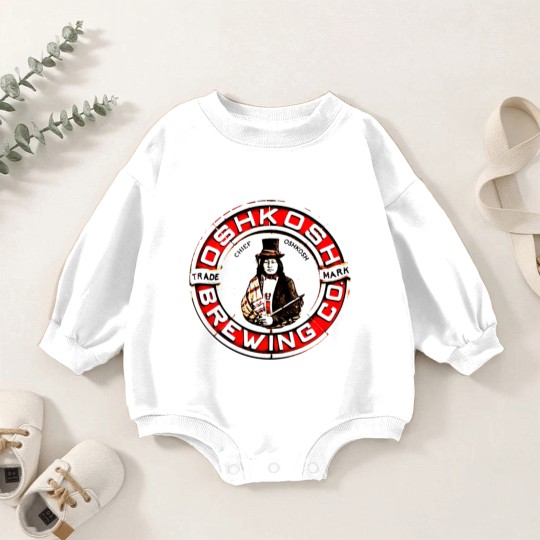 Discover Chief Oshkosh Beer Baby Romper Sweatshirts