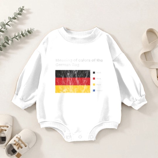 Discover Meaning Of Colors Of The German Flag Meme for Baby Romper Sweatshirts