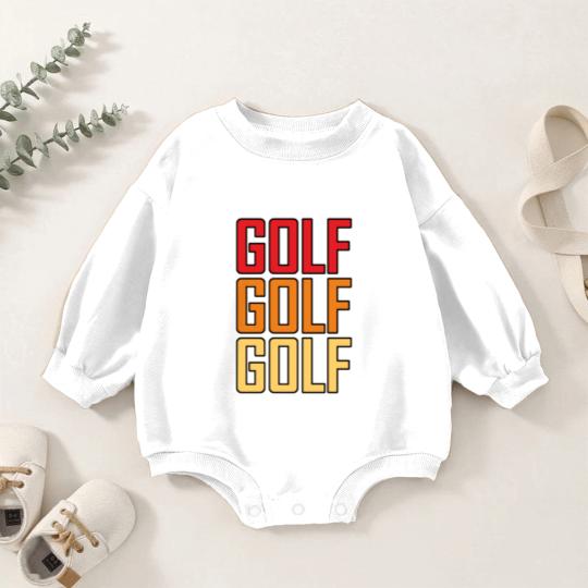 Discover Golf Golf Golf Baby Romper Sweatshirts
