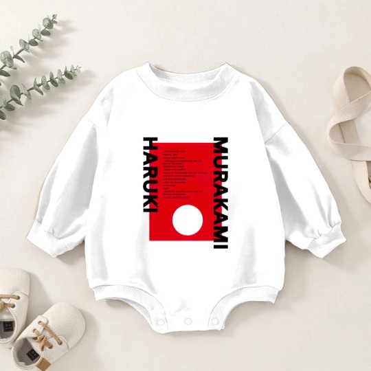 Discover Haruki Murakami Books - Murakami - Baby Romper Sweatshirts