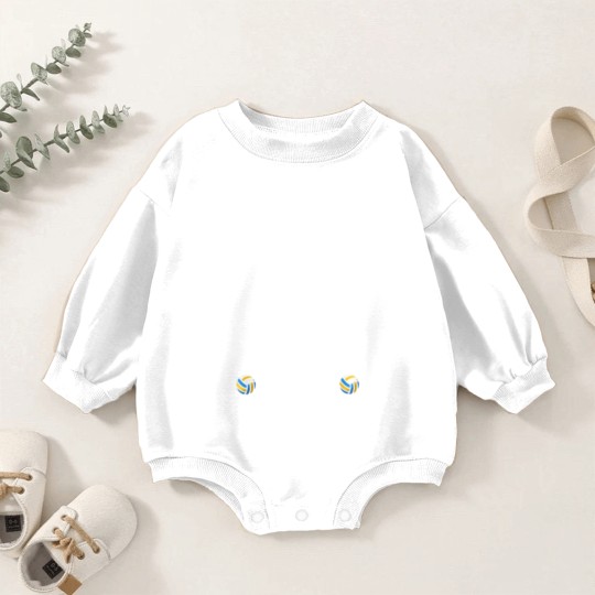 Discover Shes Not Just My Granddaughter Favorite Volleyball Baby Romper Sweatshirts