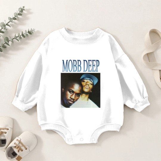 Discover MOBB DEEP 90s HIP HOP VINTAGE RETRO DESIGN - Mobb Deep 90s - Baby Romper Sweatshirts